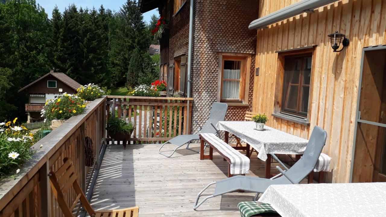 Bauernhof Farnach Apartment Andelsbuch Bagian luar foto
