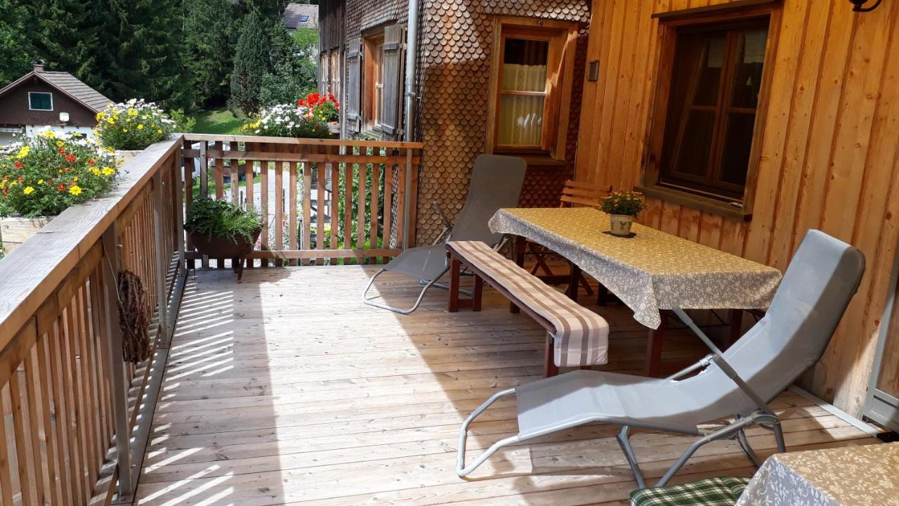 Bauernhof Farnach Apartment Andelsbuch Bagian luar foto